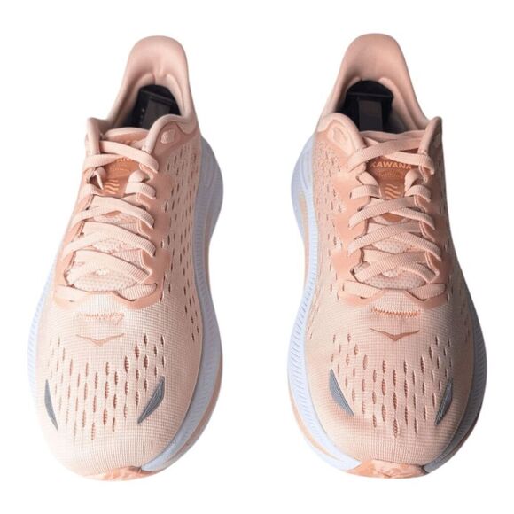 HOKA ONE ONE Kawana "Peach Parfait" Running Shoes Size 10.5B - Picture 4 of 10